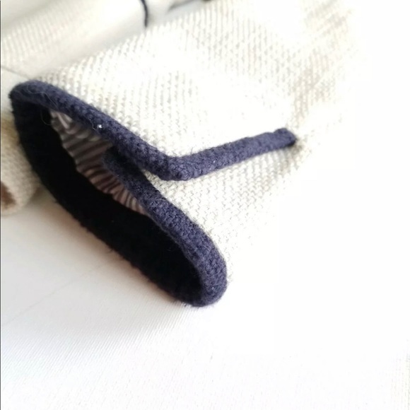 Banana Republic Womens Size 0 Tweed Blazer Beige - Picture 4 of 8